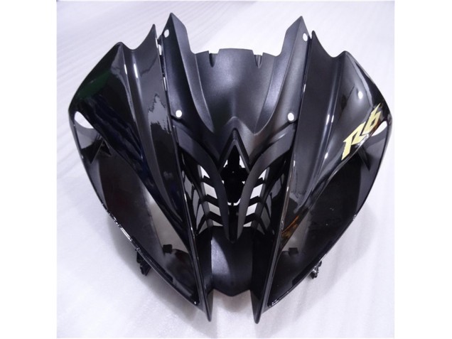 Brillante Negro Mate Carenado R6 08-16
