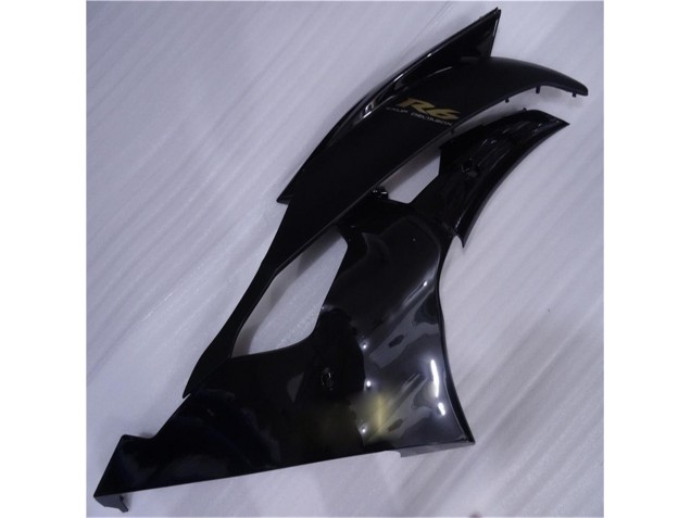 Brillante Negro Mate Carenado R6 08-16