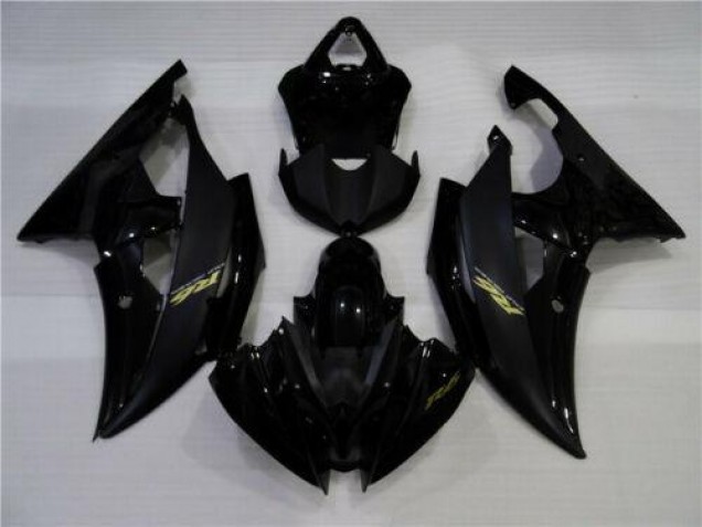 Brillante Negro Mate Carenado R6 08-16