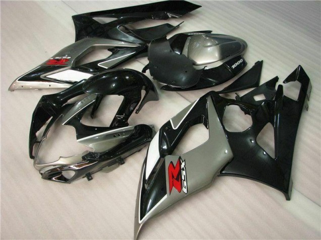 Gris Negro Kits Completo Carenado GSXR 1000 K5 05-06 Gris Negro Kits Completo Carenado GSXR 1000 K5 05-06