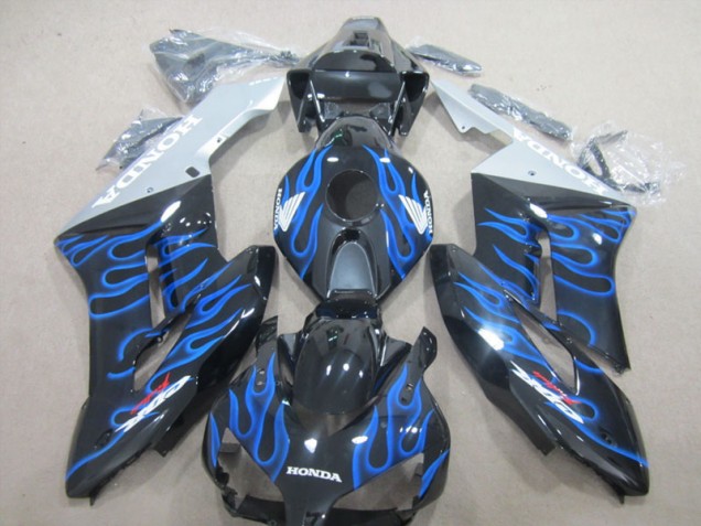 Llama azul negra Carenado CBR 1000 RR 04-05 Llama azul negra Carenado CBR 1000 RR 04-05