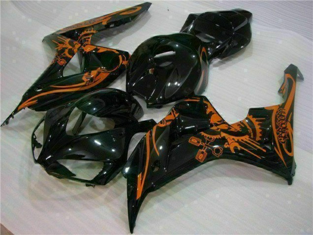 Marrón Negro Carenado CBR 1000 RR 06-07 Marrón Negro Carenado CBR 1000 RR 06-07