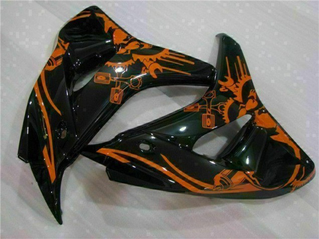Marrón Negro Carenado CBR 1000 RR 06-07 Marrón Negro Carenado CBR 1000 RR 06-07