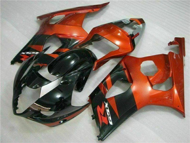 Marrón Negro Carenado & Plástico GSXR 1000 K3 03-04
