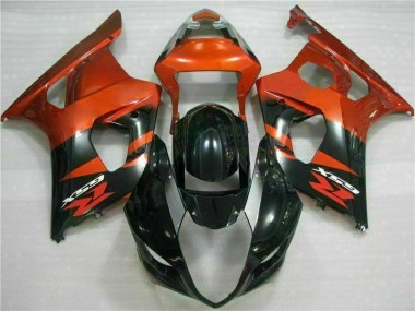 Marrón Negro Carenado & Plástico GSXR 1000 K3 03-04