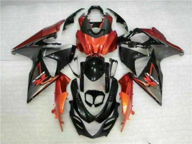 Marrón Negro Kit Carenado GSXR 1000 K9 09-16