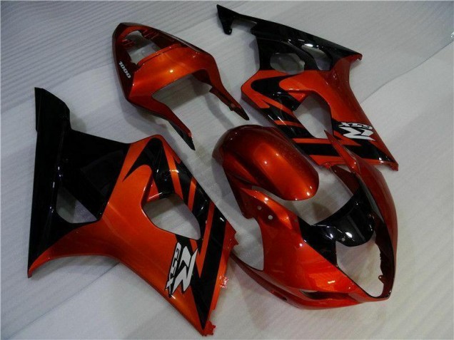 Marrón Negro Kit Carenado Inyección GSXR 1000 K3 03-04