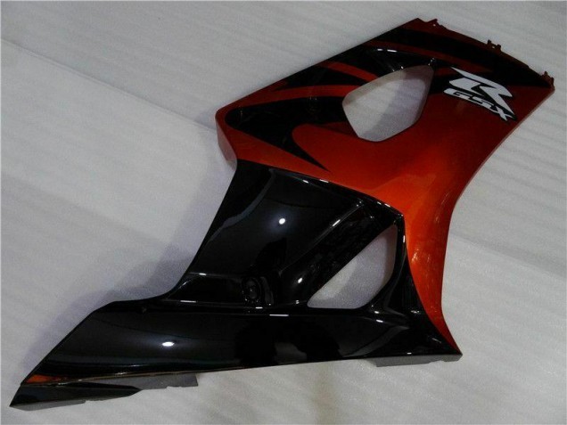 Marrón Negro Kit Carenado Inyección GSXR 1000 K3 03-04
