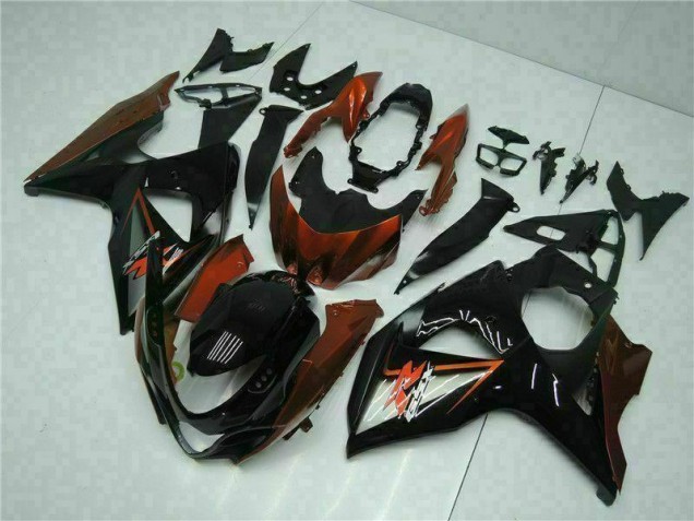 Marrón Negro Kit Completo Carenado GSXR 1000 K9 09-16