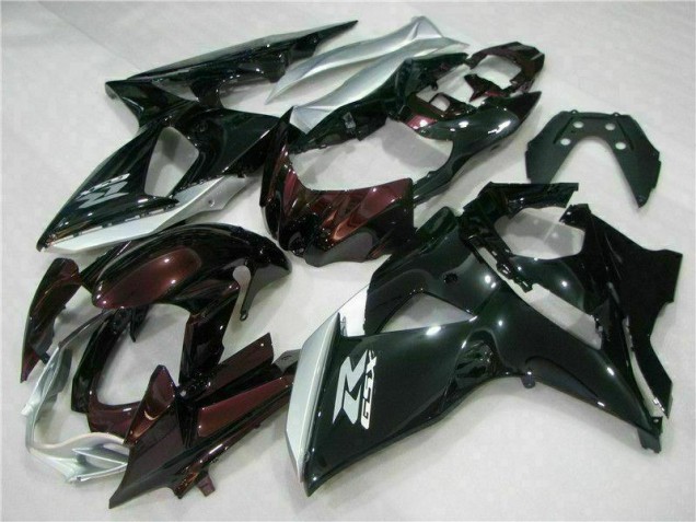 Marrón Negro Kits Completo Carenado ABS GSXR 1000 K9 09-16