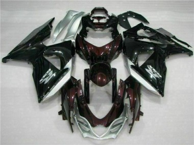 Marrón Negro Kits Completo Carenado ABS GSXR 1000 K9 09-16