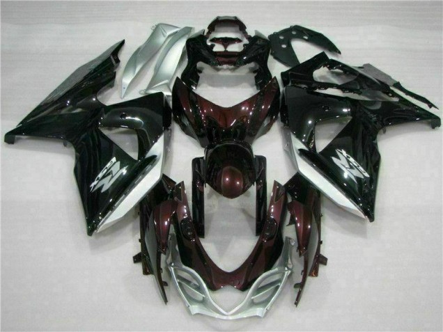 Marrón Negro Kits Completo Carenado ABS GSXR 1000 K9 09-16