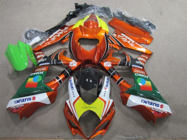 Naranja Amarillo Monster Carenado GSXR 1000 K7 07-08 Naranja Amarillo Monster Carenado GSXR 1000 K7 07-08
