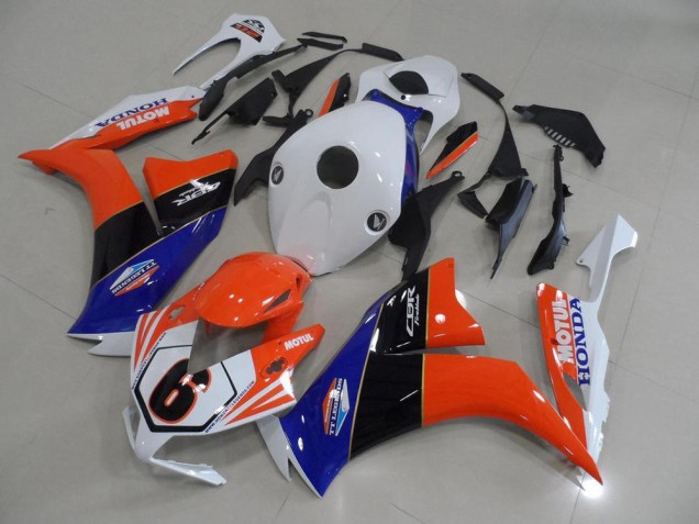 Naranja Blanco TT Legend Carenado CBR 1000 RR 12-16