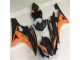 Naranja Negro ABS Plástica R6 06-07 Naranja Negro ABS Plástica R6 06-07