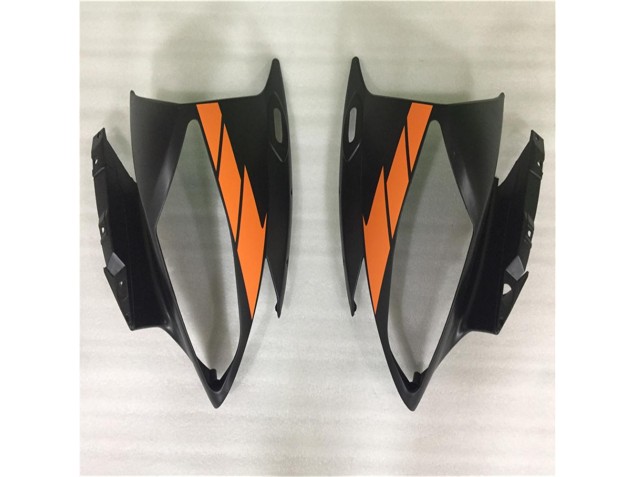 Naranja Negro ABS Plástica R6 06-07 Naranja Negro ABS Plástica R6 06-07