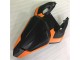 Naranja Negro ABS Plástica R6 06-07 Naranja Negro ABS Plástica R6 06-07