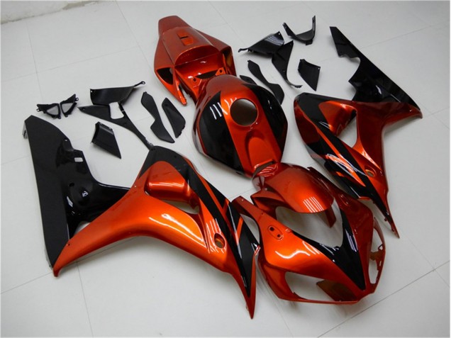 Naranja Negro Carenado CBR 1000 RR 06-07 Naranja Negro Carenado CBR 1000 RR 06-07