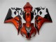 Naranja Negro Carenado CBR 1000 RR 06-07 Naranja Negro Carenado CBR 1000 RR 06-07