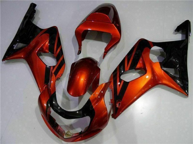 Naranja Negro Carenado GSXR 1000 K1 00-02 Naranja Negro Carenado GSXR 1000 K1 00-02