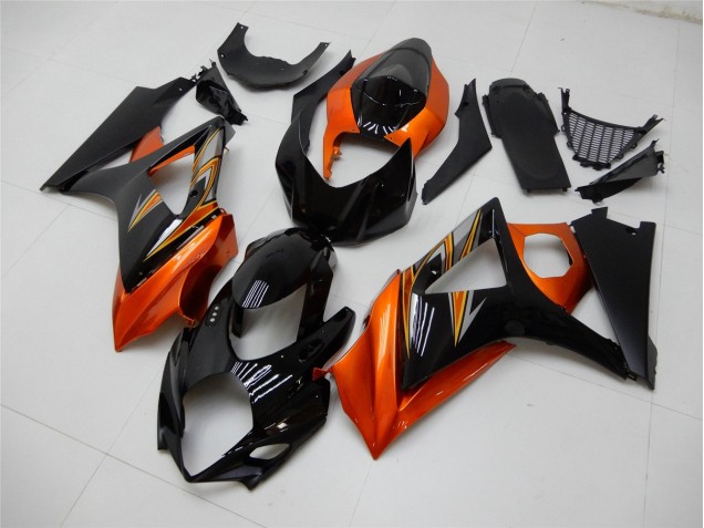 Naranja Negro Carenado GSXR 1000 K7 07-08