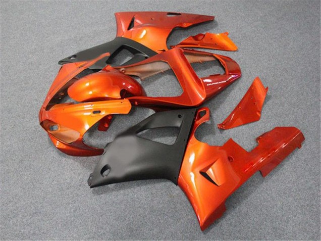 Naranja Negro Carenado R1 00-01 Naranja Negro Carenado R1 00-01