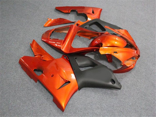 Naranja Negro Carenado R1 00-01 Naranja Negro Carenado R1 00-01