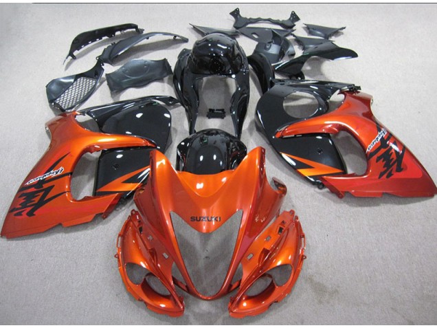 Naranja Negro Inyección Kits Carenado GSXR 1300 Hayabusa 08-19
