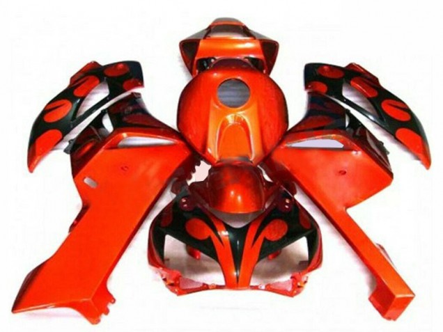 Naranja Negro Kit Carenado CBR 1000 RR 04-05 Naranja Negro Kit Carenado CBR 1000 RR 04-05