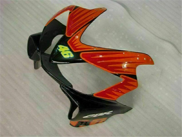 Naranja Negro Kit Completo Carenado CBR 600 F4i 01-03 Naranja Negro Kit Completo Carenado CBR 600 F4i 01-03