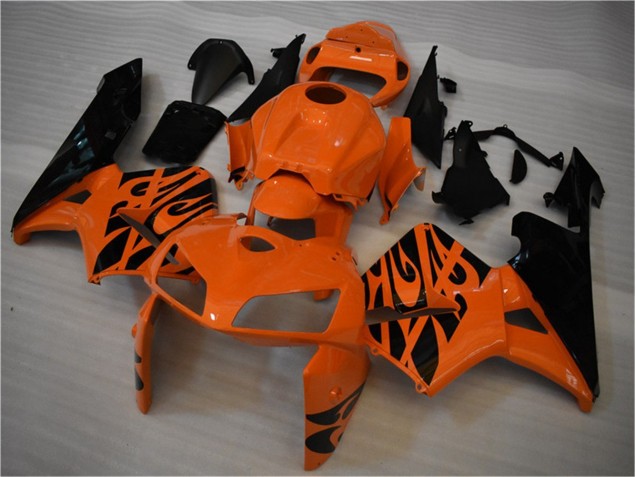 Naranja Negro Kits Carenado CBR 600 RR 05-06 Naranja Negro Kits Carenado CBR 600 RR 05-06