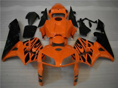 Naranja Negro Kits Carenado CBR 600 RR 05-06