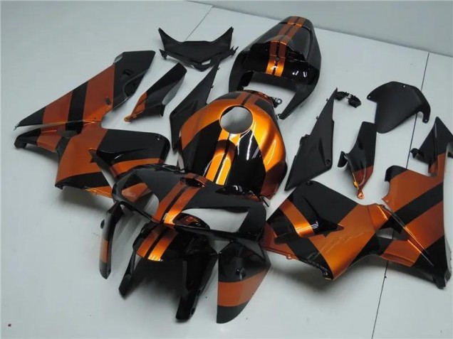 Naranja Negro Kits Completo Carenado CBR 600 RR 05-06 Naranja Negro Kits Completo Carenado CBR 600 RR 05-06