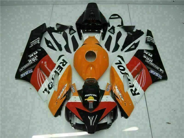 Naranja Negro Repsol Carrocería CBR 1000 RR 04-05 Naranja Negro Repsol Carrocería CBR 1000 RR 04-05