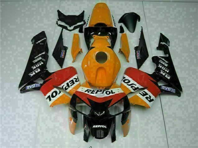 Naranja Negro Repsol Kit Carenado CBR 600 RR 05-06