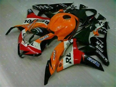 Naranja Negro Repsol Kit Carenado Inyección CBR 600 RR 07-08