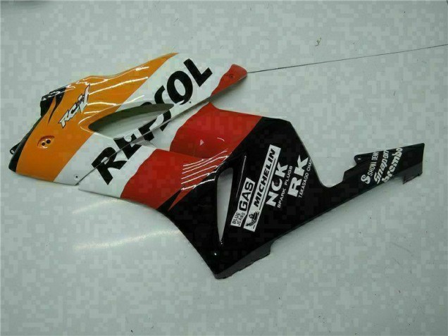 Naranja Negro Repsol Kit Completo Carenado CBR 1000 RR 04-05 Naranja Negro Repsol Kit Completo Carenado CBR 1000 RR 04-05