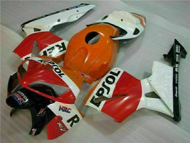 Naranja Negro Repsol Kit Completo Carenado CBR 600 RR 05-06