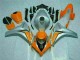 Naranja Plata Kit Completo Carenado CBR 1000 RR 08-11