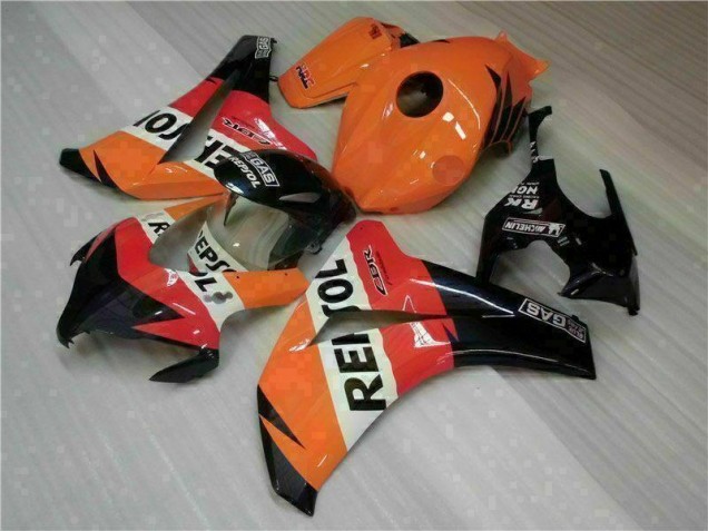 Naranja Repsol ABS Plástica CBR 1000 RR 08-11 Naranja Repsol ABS Plástica CBR 1000 RR 08-11