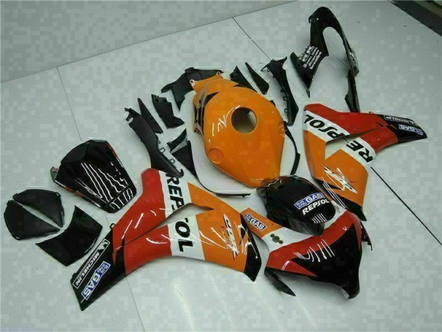 Naranja Repsol ABS Plástico CBR 1000 RR 08-11 Naranja Repsol ABS Plástico CBR 1000 RR 08-11
