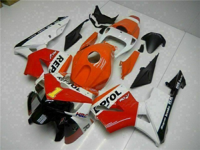 Naranja Repsol Carenado CBR 600 RR 05-06 Naranja Repsol Carenado CBR 600 RR 05-06