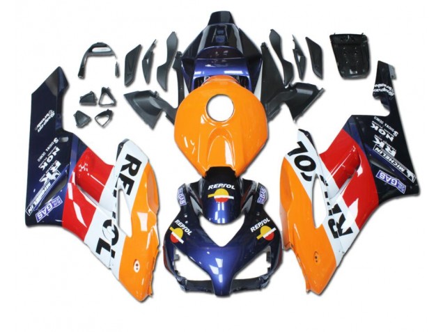 Naranja Rojo Azul Repsol Carenado CBR 1000 RR 04-05 Naranja Rojo Azul Repsol Carenado CBR 1000 RR 04-05