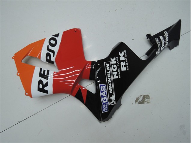 Naranja Rojo Negro Repsol Carenado CBR 600 RR 03-04 Naranja Rojo Negro Repsol Carenado CBR 600 RR 03-04