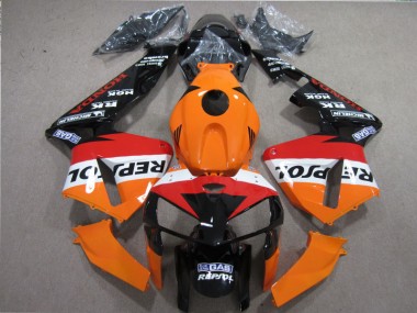 Naranja Rojo Negro Repsol Carenado CBR 600 RR 05-06