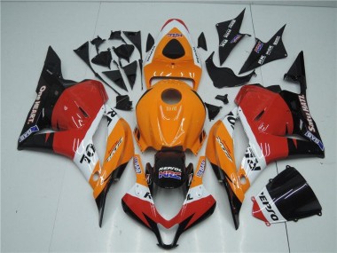 Naranja Rojo Negro Repsol Carenado CBR 600 RR 09-12