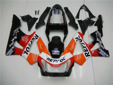 Naranja Rojo Negro Repsol Carenado CBR 900 RR 929RR 00-01