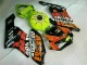Naranja Verde Carenado CBR 1000 RR 04-05 Naranja Verde Carenado CBR 1000 RR 04-05