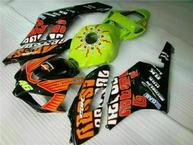 Naranja Verde Carenado CBR 1000 RR 04-05