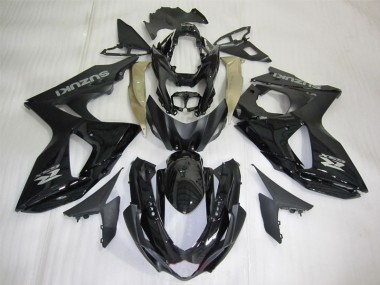 Negro ABS Carenado GSXR 1000 K9 09-16